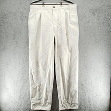 VTG Dockers Premium Mens Pleated Pant Size 36/31 Beige Classiccore Dad Preppy
