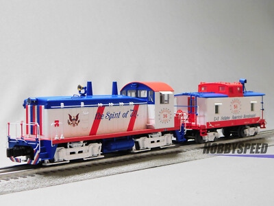 LIONEL CAMBRIA & INDIANA BICENTENNIAL LEGACY SW9 ENGINE AND CABOOSE 2222040-EC