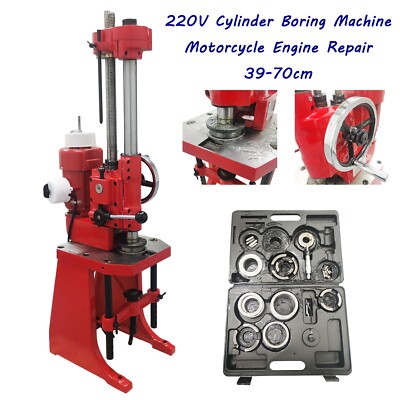 Motorcycle Engine Cylinder Boring Machine，Professional Honing Cylinder Repair US