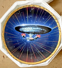 Hamilton Collection  & Franklin Mint - Star Trek Enterprise Collectible Plates