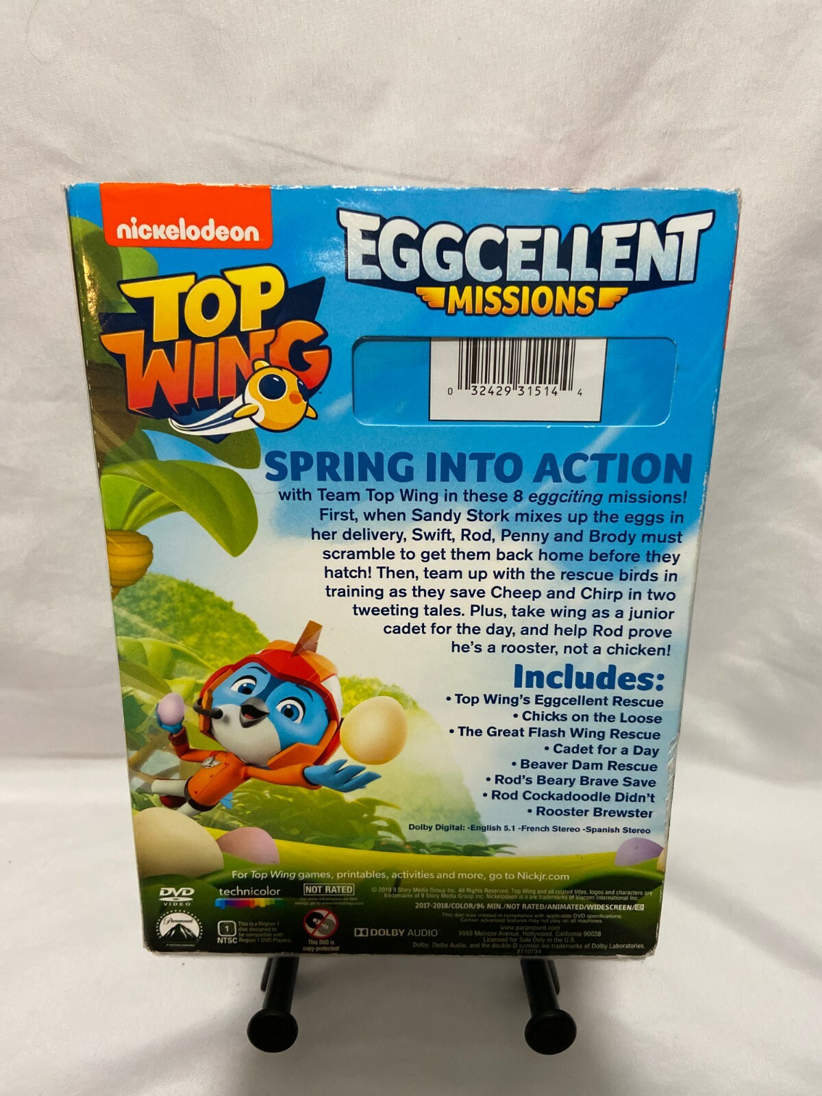 Top Wing Eggcellent Missions [New DVD] Widescreen, Region 1