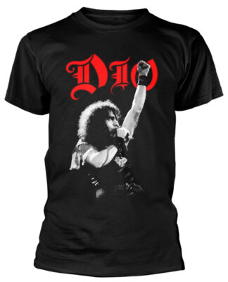 Dio 'We Rock' (Schwarz) T-Shirt - NEU & OFFIZIELL!