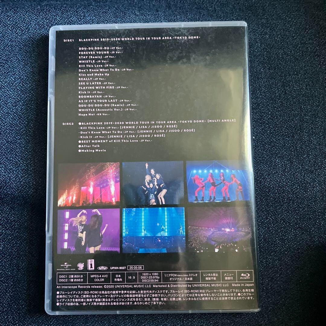 BLACKPINK 2019-2020 WORLD TOUR IN YOUR AREA TOKYO DOME Blu-ray