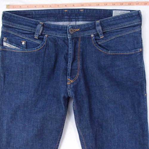 Jean Diesel IAKOP Homme Gris Tapered Stretch - Taille W36 L32 - Occasion Parfait état