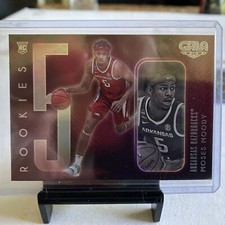Moses Moody 2021 Panini Chronicles Gala Rookie RC Arkansas Golden State Warriors