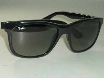 RAY BAN RB4181 601/71 3N THICK SHINY BLACK TOP GRADIENT