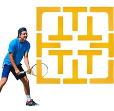 New Court Line Marker Set Pickleball Sports Court Marking Kit Throw Down Markers