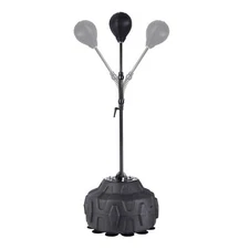 Punching Speed Bag W/Stand Boxing Reflex Ball Adjustable Height Fitness Training