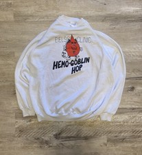 Vintage blood drive HEMO-GOLBIN HOP Sweatshirt XL made in USA
