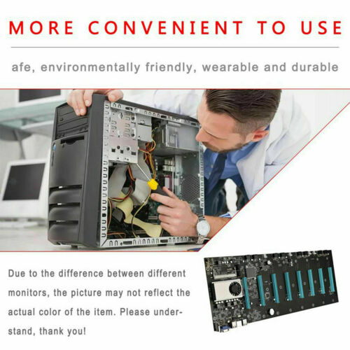 US BTC-S37 Mining Motherboard CPU Group Low Power Consume Cable Adapter Board - Bild 3 von 10