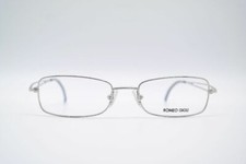 Romeo Gigli RG37701 50 17 145 Silver Oval Glasses Eyeglass Frame New
