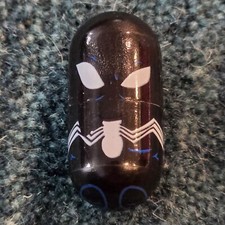 2003 Mighty Beanz Marvel Series 56 Spiderman II Black Rare Moose