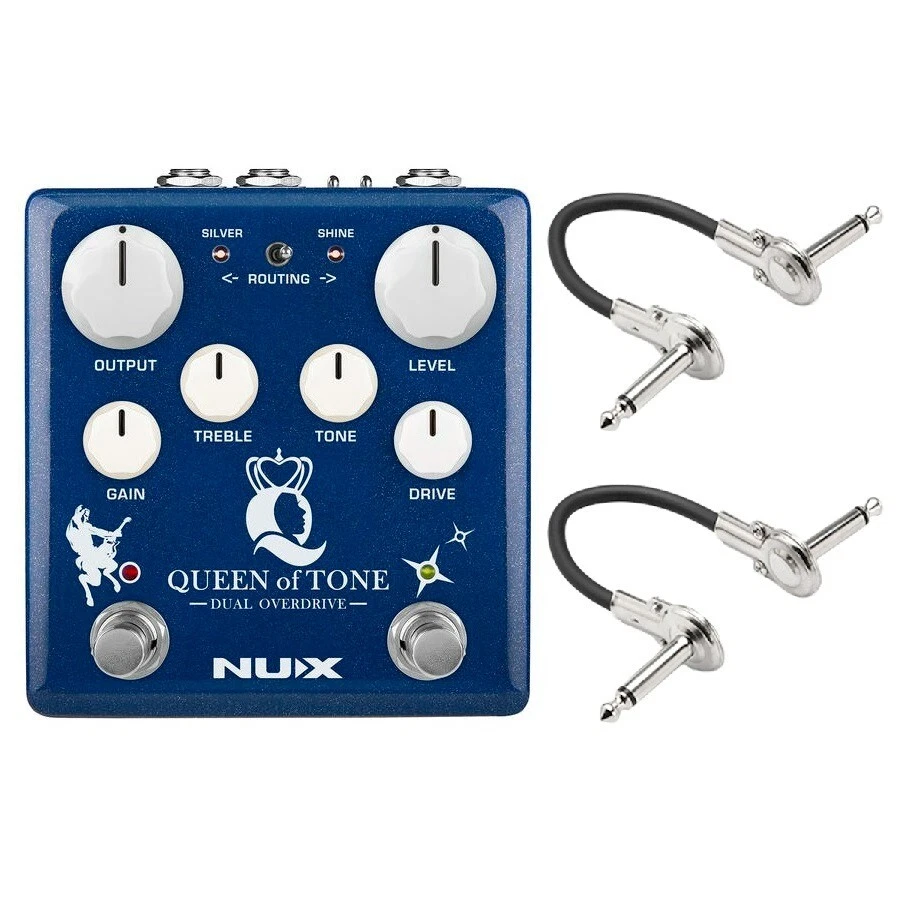 New NUX NDO-6 Queen of Tone Dual Overdrive Guitar Effects Pedal | eBay