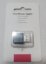 DofuHem Mini Mouse Mover w/2 Buttons Undetectable Tiny Mouse Jiggler with ON/Off