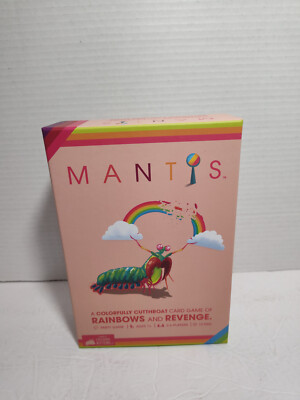 Mantis Card Game Exploding Kittens Rainbow s Revenge Complete w/ Comic