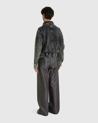 Omar Afridi Battle Dress Blouson OA SS24 BZ 104 01 Black Cotton