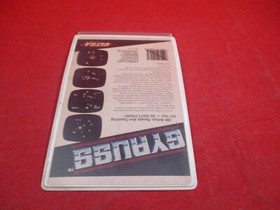 Gyruss Nintendo NES Vidpro Promo Display Card ONLY