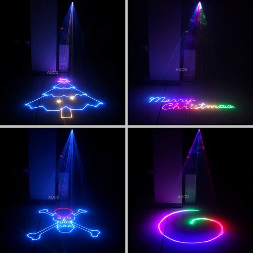 10W RGB Animation Laser Light 30Kpps Galvanometer Professional Stage Light effec - Picture 4 of 12