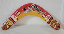 Boomerang Hand Crafted 12" Multicolor Boomerang.