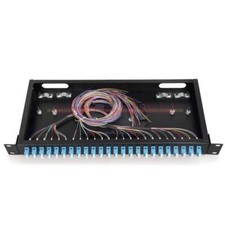 48 core LC with adapter pigtail 24 Ports Patch Panel Fiber Optic Terminal Box