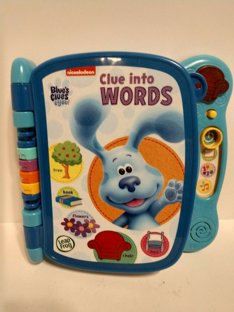 Blue’s clues & you 英語絵本　clue into words Amazon.com: LeapFrog Blue's Clues and You! Clue Into Words