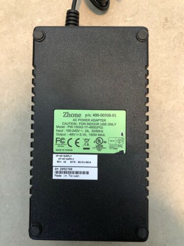 Zhone 48VDC 3.1A 150W Power Supply PW-150A2-1Y-480E TESTED - Photo 2/3