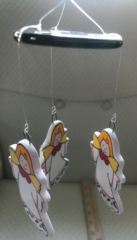 Russ Holiday Wind Chimes - "Angel" - in Original Box! Style #1905 ***VINTAGE***