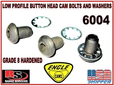 ENGLE VW Hi-Performance Lo Profile Button Head Cam Bolts W/ Washers 6004 RADKE