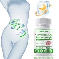 Remove Parasite ANTI PARASITE&CANDIDA DETOX Body Cleanse ULTRA FLASH COLON 120