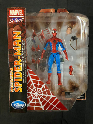 MARVEL SELECT SPECTACULAR SPIDER-MAN ACTION FIGURE MIB