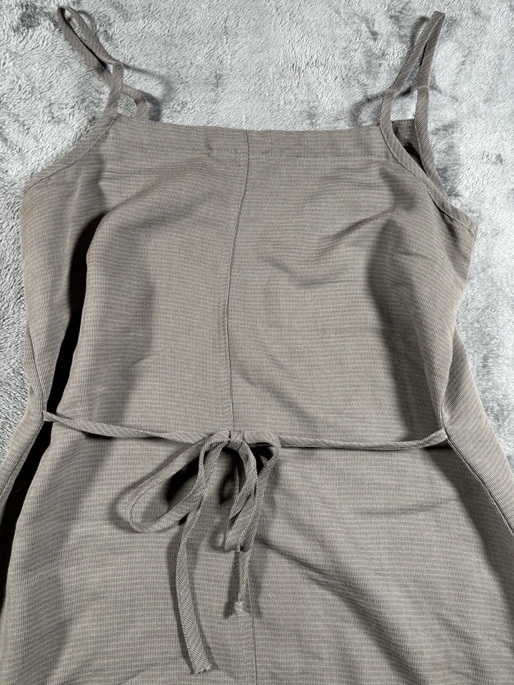 Vestido Grunge Vintage Años 90 Mediano Monica Punk Gótico Básico Lazo Trasero Bolsillo Frontal Foto 4 de 4