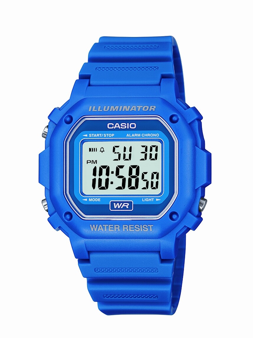 casio f108wh water resistant