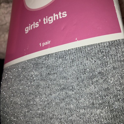 Girl’s New Target Circo 12-14 Silver, Sparkly Tights - Picture 5 of 10