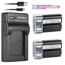 Kastar Battery Slim Charger for Nikon EN-EL1 MH-53 & Nikon Coolpix 775 Camera