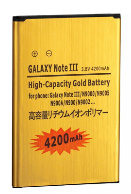 4200mAh High Capacity Battery for Samsung Galaxy Note 3 N9000