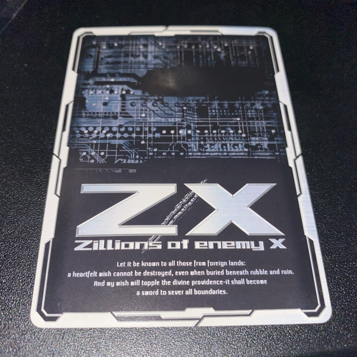 ZZZ-X monster タロン ZZZ-X monster タロン Z/X Zillions of Enemy X Holo Card TCG