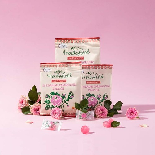 DEO Perfume CANDY with Bulgarian Rose Oil makes skin smell like