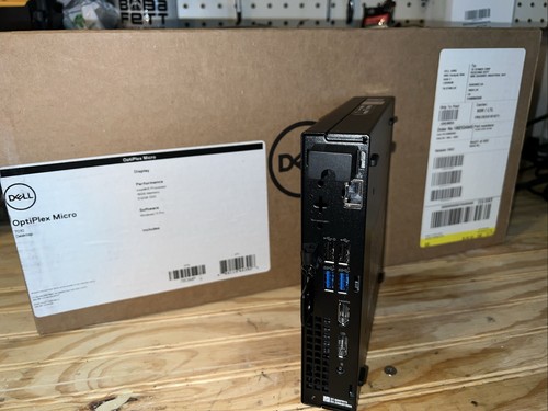 NIB Dell Optiplex 7010 Micro Desktop on MFG WARRANTY Win 11 Pro - Picture 2 of 4
