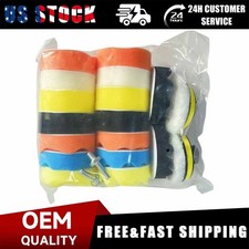 Foam Wax Polisher Pads Car Buffer Drill Buffing Pads Car Polishing Pad Kit 3inch