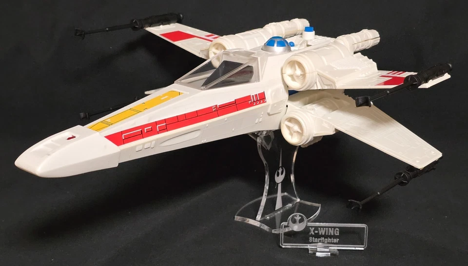 Star Wars X-Wing Fighter 1978 de colección restaurado - totalmente funcional, ¡MEJOR EN EBAY! Foto 3 de 4