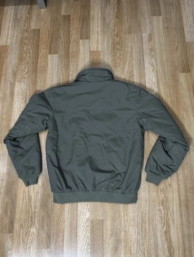 Lot Of 3 LL bean Jacket Men Small Bomber Green/Blue/Navy Blue Full Zip Fleece .! image 2