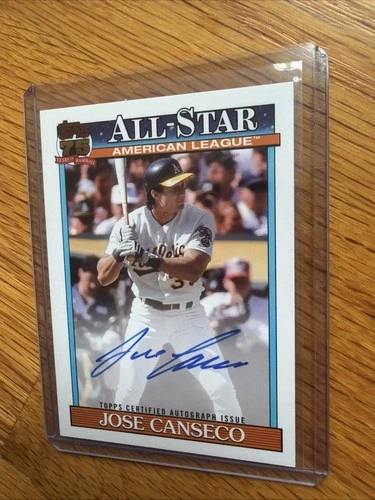 2026 Topps Series 1 Jose Canseco Red Foil (RAW)
