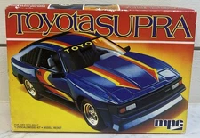MPC 891 Toyota Supra Plastic Model Kit Opened