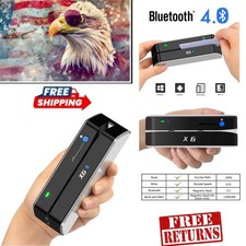 X6 Bluetooth Card Reader Writer - USB 3 Tracks Swipe Encoder for Mobile Devices