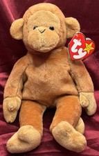 Ty Original Beanie Baby - Bongo the Monkey - New With Tags Vintage 1995