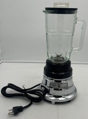 Waring Pro 51BL16 Commercial 2-Speed Electric Chrome Blender 40oz Glass Jar