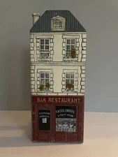 Decorative Handmade Paper Towel Holder Wood Painted Parisian Bar Restaurant