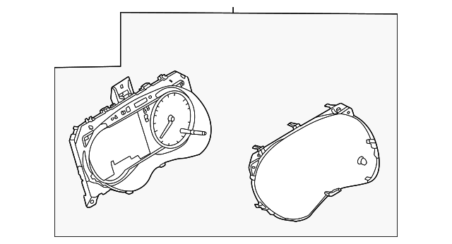 Genuine Nissan Instrument Cluster 24810-6EM0B
