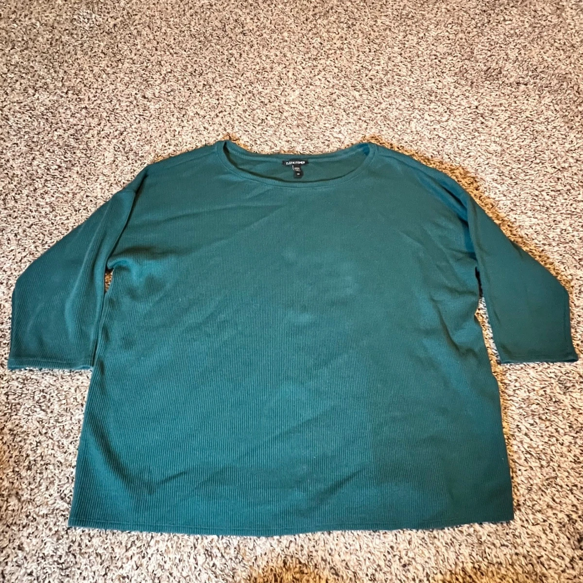 eileen fisher Ribbed Dolman Sleeve Top in petite eileen fisher Ribbed Dolman Sleeve Top in petite