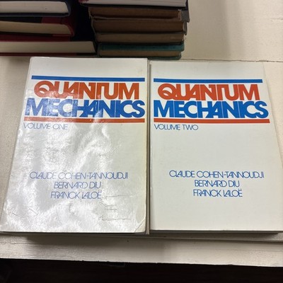 2 Vol. Set  - Quantum Mechanics - Claude Cohen-Tannoudji - Wiley Interscience